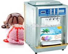 Three flavour ice cream machine/soft ice cream machine
