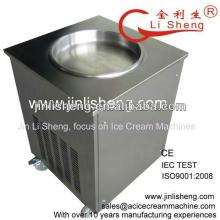 Hot Sale Jin Li Sheng CE IEC WF900 Single  round   pan  Fried Ice Cream Fry Ice Cream Machine