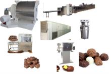 Chocolate production line( bars,beans,chips,paste)