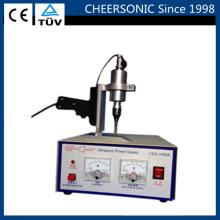 ultrasonic fabric textile table cloth hand handheld cutter cutting slicing machine