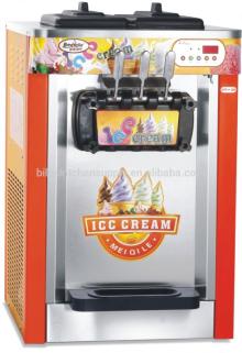 3 Flavor Table Top Commercial Soft Ice Cream Machine