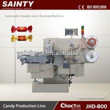 Nuts Candy Bar Pillow Type Packing Machine JHD800 Automatic Chocolate Twist- Packing Machine
