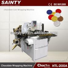 Nuts Candy Bar Packing Machine HTL200A Chocolate Coin Wrapping Machine