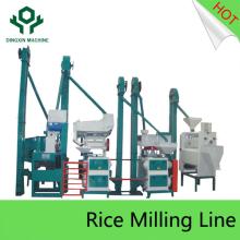 Full Set of  Rice   Milling  Line Complete Set  Rice  Mill  Equipment s
