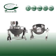 Inclined Stainless steel Jacketed kettle(jacket pot, steam   cooker  ,food machine)