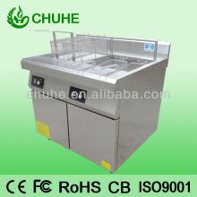 2 tank 4 basket donut deep fryer machine , chicken deep fryer machine , potato chips making machine