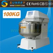 Double Motions and Double Speeds Dough Spiral Mixer 100KG Flour Spiral Dough Mixer for CE (SY-SM100R