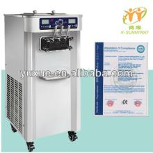 Floor Standing Big Capacity soft ice cream machine frozen yogurt machine Soft serve machine CE appro
