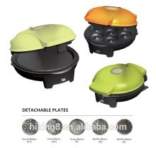 2014 hot sale and popular 5 detachable plates snack cake maker