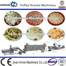 Co- extruded  Puffed  Extruded   Corn  Snack Food Making Machine