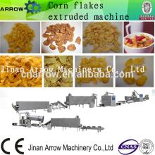 Automatic Small Scale Raw Crispy Corn Flake Making Machine
