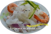 shirataki konjac fettuccine, konjac noodles as slimming food