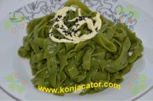 spinach konjac noodles