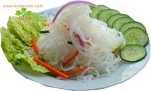 Gluten free onjac noodles,angel hair, with kosher, IFS