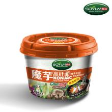 Hot&spicy flavor konjac instant cup noodles