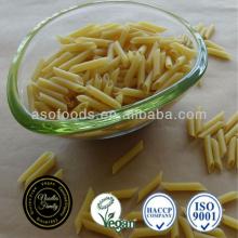 Grain durum wheat penne rigate pasta