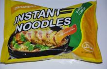 Delicious instant noodle with private label