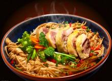 Halal ramen chicken flavor instant noodle with 65G