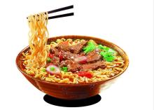 HALAL and fresh beef flavor instant noodle with 85G