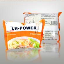 Shrimp flavor instant noodle from LINGHANG FOOD manufacture
