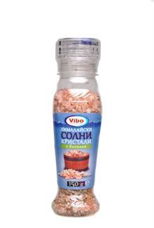 Himalayan salt with basil  Vibo  - grinder