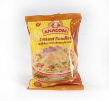 Instant noodles / chinese soup - bacon and cheese flavour