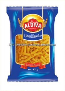 100 % Hard  Durum   Semolina   Pasta  Sedani Rigate