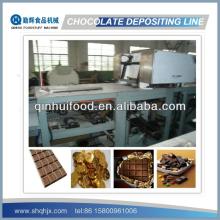 Machine for production of the bars of chocolate
