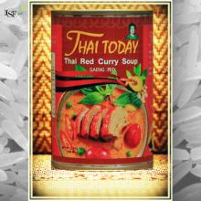 Canned Food Instant Thai Red Curry Soup 'Gaeng Ped'