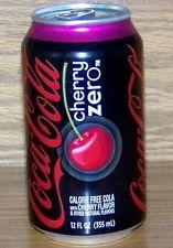Coca .....Cola Cherry Zero 330ml Can (24 Per Case)