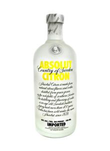 Absolut - Citron (Lemon) - Swedish Vodka 70cl Bottle