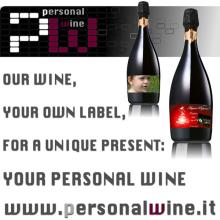 Personalized Brut wine: our italian brut wine, your personal label.