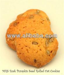 MRS ENAK Pumpkin Seed Rolled Oat Cookies