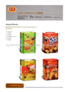  Assorted  Festival  Tin  biscuit
