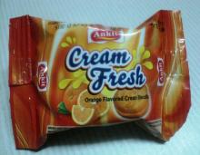 CREAM FRESH Orange flavor Cream Biscuits