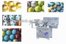 SM300 colorful aluminum foil ball/egg shape chocolate packaging machine