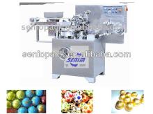 SM300 colorful aluminum foil ball,/egg shape chocolate packing machine
