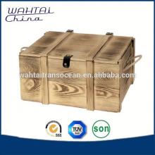  Mini  Champagne Wood Wine Basket