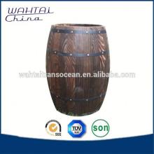 Decorate Used Wood Wine Barrel