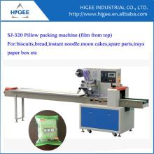 SJ Pillow packing  machin e 2014 New Manufacturer in Shanghai  chocolate  bar packaging  machin e