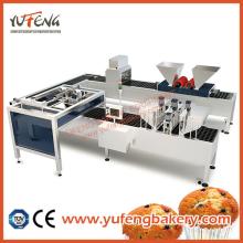 2014 most popular stainless steel oil sprayer & depositor &injector & depanner 4 in 1 cake machine f