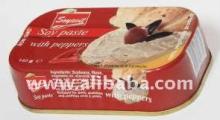 Soy pate - with  pepper s (spread)