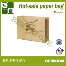 printed paper bags with handles for red wine paper bag fish craft