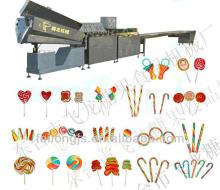 FLD-300  automat ic  candy  cane lollipop making machine with different shapes production line(crutch lo