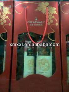 dry red wine rectangular paper box printed packaging