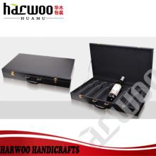 2014 New design  leather   wine   case 
