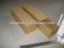  drawer  kraft cardboard rigid wine bottle gift  box 