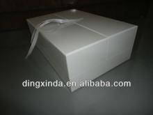 white paper lunch box/ champagne delivery gift paper box
