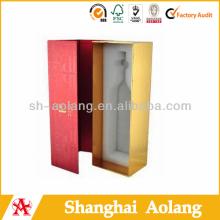 Paper folding box for Dry red wine