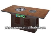  Wood  color  Wood  countertop Smokeless barbecue Electric grill